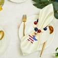 thumbnail image 4 of Fareti Bead Star Napkin Rings Patriotic Napkin Holders for Dining Table Decor Rustic Kitchen and Holiday Parties Effortless Maintenance and Secure Napkin Holder, 4 of 4