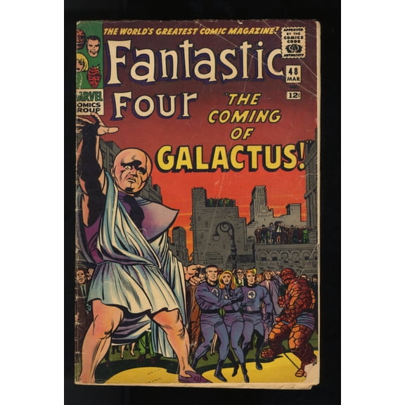 Fantastic Four #48 VG- 3.5 1st Silver Surfer Galactus! Comic Book