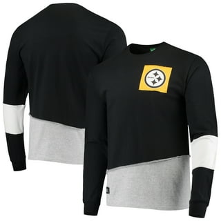 Pittsburgh Steelers Men's Black & Yellow Long Sleeve T-Shirt