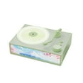 thumbnail image 1 of Graflsoa Haut-Parleur Tourne-Disque Bluetooth Moderne Infusé d'Arôme avec Art LED et Veilleuse – Tourne-Disque Vinyle Sans Fil, Batterie Intégrée, Vert Matcha (Inclut 10 ml d'Huile Essentielle), 1 of 6