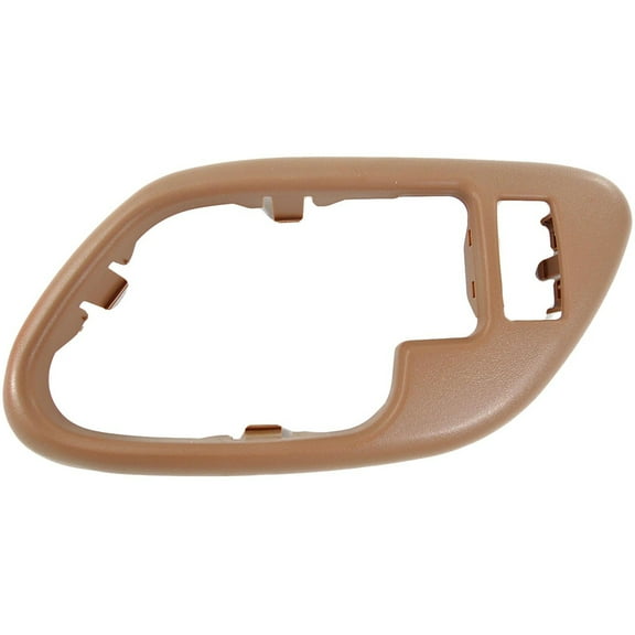 Dorman 81915 Front Passenger Side Interior Door Handle Bezel for Specific Cadillac / Chevrolet / GMC Models, Textured Beige
