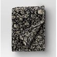 thumbnail image 1 of ZMlijun-Oversized Printed Floral Primalush Throw Lack/Neutral, 1 of 4
