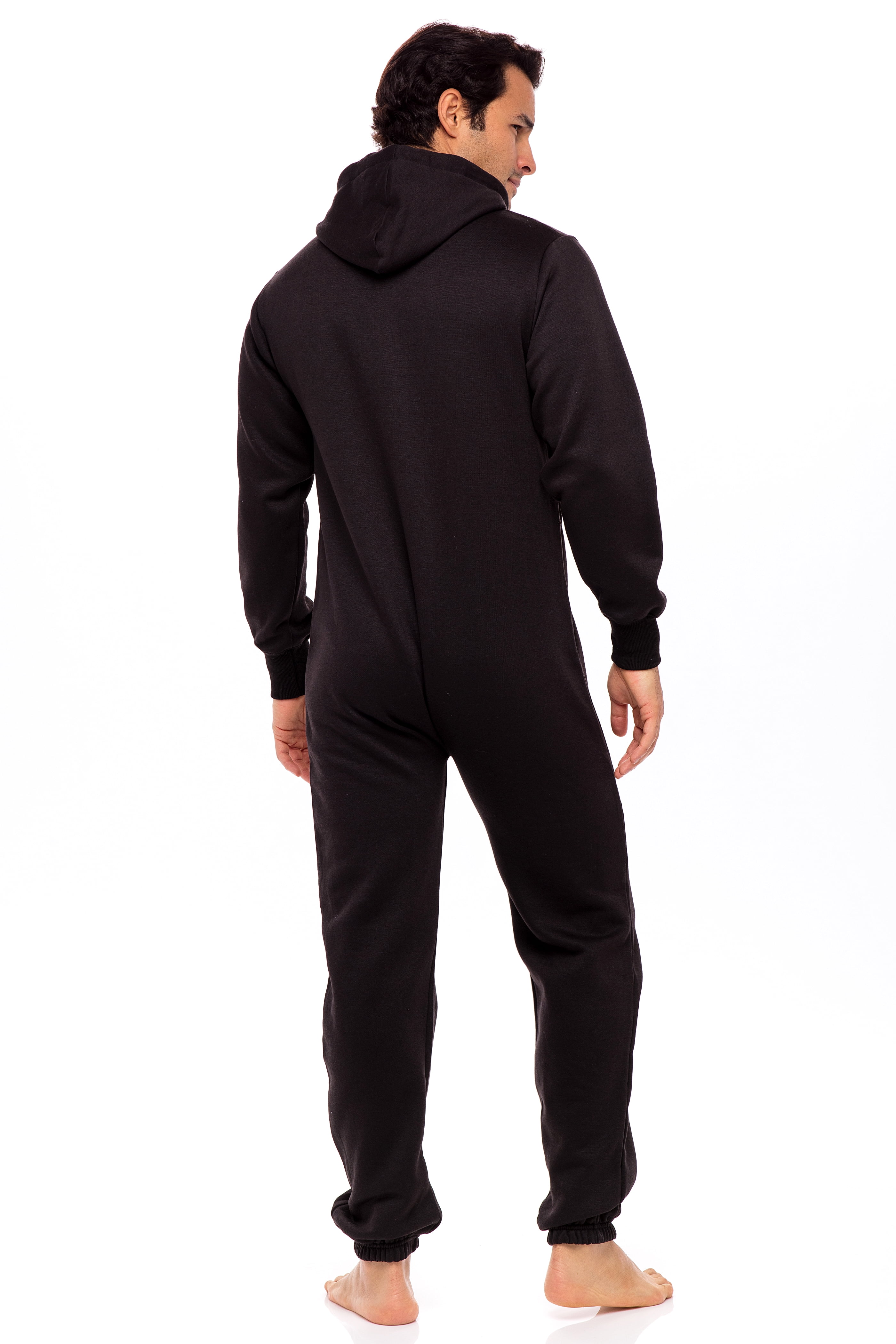 one piece hooded jumpsuit