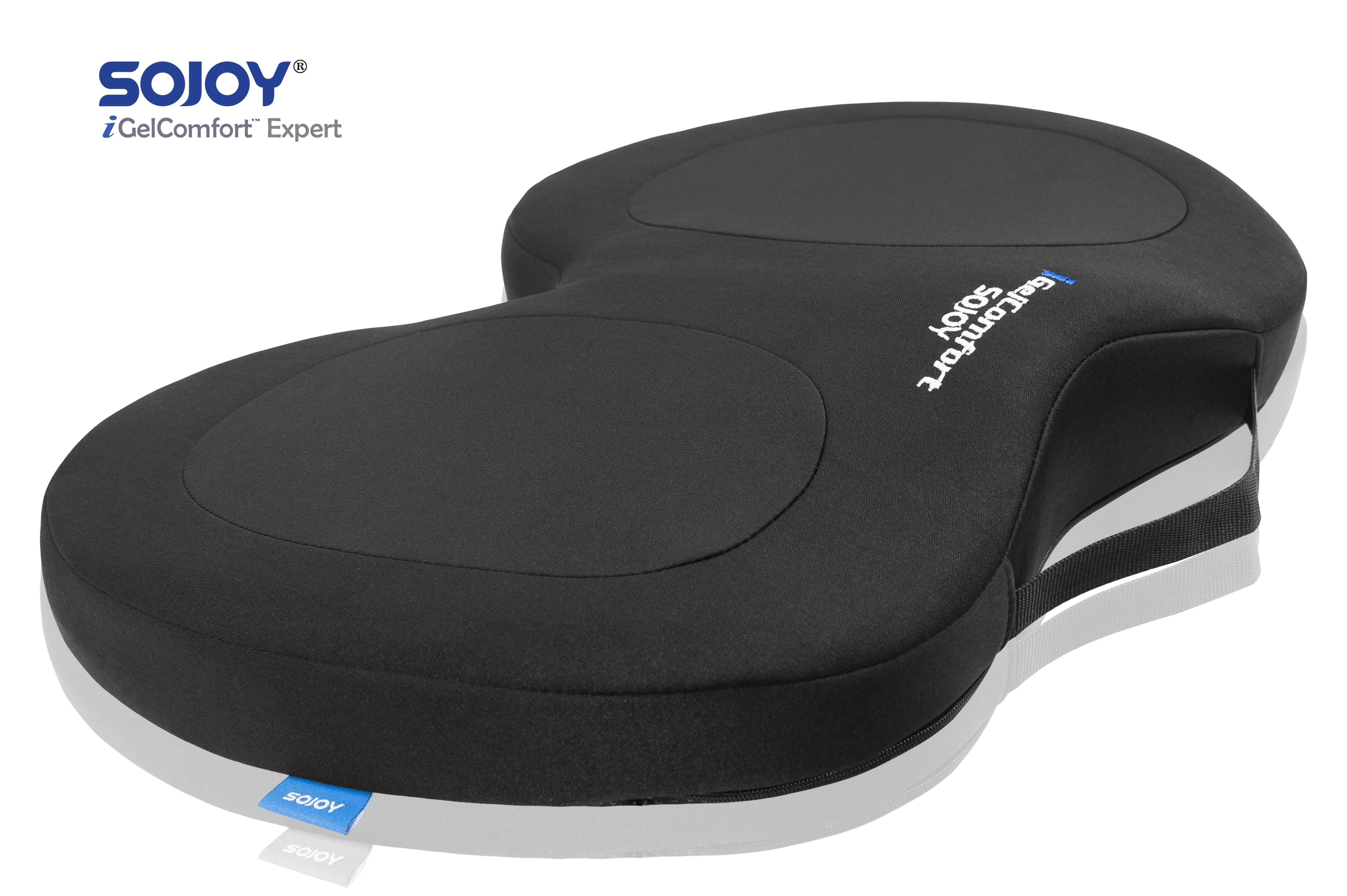 Sojoy Coccyx Apple Gel with Memory Foam Seat Cushion For