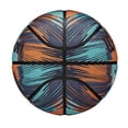 thumbnail image 4 of WILSON NBA DRV Pro Streak Outdoor Basketball - Size 6-28.5", Blue/Orange, 4 of 6