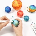 thumbnail image 4 of Bolas de espuma Craft Crafare, 10 cm, 6 unidades, poliestireno blanco, 4 of 6