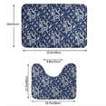 thumbnail image 3 of Yiaed Dragon Print Bathroom Mat Set 2 Pieces Mat Anti-Skid Pad Ultra Soft and Absorbent Bathroom Bath Mat Contour Bath Rugs for Toilet Base, 3 of 6