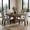 Pear wood original, variant on Square Dining Room Table for 4-6 People, Heavy Duty 350Lbs Kitchen Table with 2-Tier Storage, Waterproof Wooden Dinner Table with Sturdy Triangle Legs, Annual Ring Texture (Table only)