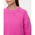 thumbnail image 4 of Women’s Oversized Crewneck Knit Sweater, Loose Long Sleeve Pullover Top, Sizes S‑3XL, 4 of 7