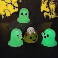 thumbnail image 3 of 6pcs Halloween Scene Layout Decor Small Ghost Ornaments Resin Craft Mini Ghost Figurine Decor(Mixed Style), 3 of 9
