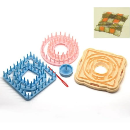 Sexy Sparkles Yarn Craft Flower Tassel Loom Knitting Crocheting Decorate Maker Kit 6 Sizes 9 Pcs