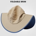 thumbnail image 2 of ENFOURCLASS 50+ Foldable Adjustable Sun Bucket Hat for Outdoor Men Women, 2 of 10