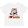 thumbnail image 3 of Inktastic I Love Books Reading Cat Girls Toddler T-Shirt, 3 of 5