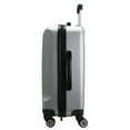 thumbnail image 3 of MOJO Silver Kansas City Royals 21" 8-Wheel Hardcase Spinner Carry-On Luggage, 3 of 5