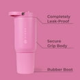 thumbnail image 2 of HydroJug Sport 20 oz Stainless Steel Water Bottle with Flip Straw, Insulated Leak-Proof Tumbler for Gym & Outdoor - Taffy, 2 of 6
