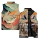 thumbnail image 2 of Chaleco cómodo y cálido para hombre, elegante chaleco con estampado de zorro, ropa personalizada con estampado de gato y conejo, chaquetas de invierno para hombre, 2 of 5