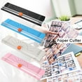 thumbnail image 3 of Windfall A4 Precision Paper Photo Trimmers Cutter Office Card Scrapbook Trimmer Lightweight Die Cutting Mat Machine for Patchwork, Coupon, Craft Paper and Photos, 3 of 8