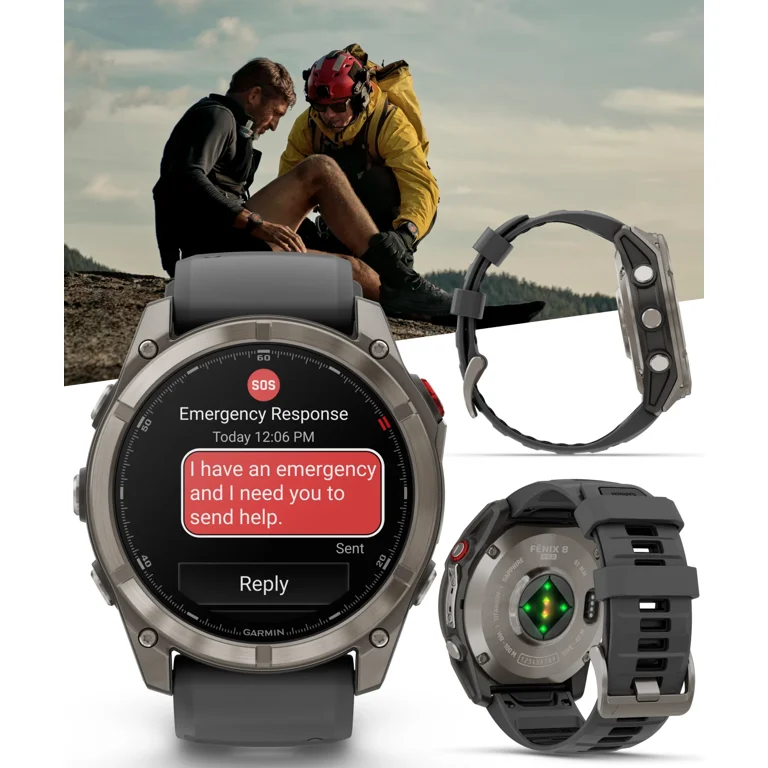 Garmin Fenix 8 Pro - 51mm AMOLED Sapphire Premium Connected