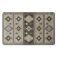 thumbnail image 1 of Boho Luxury Bath Mat: Super Soft, Non-Slip, High Absorbency 20x32in Rug - Enhance Your Bathroom with Our Machine Washable Floor Mat, 1 of 5