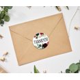 thumbnail image 3 of Darling Souvenir Floral Border 45 Pcs Round Elegant Chic Thank You Mini Stickers Gift -1.6 Inches, 3 of 4