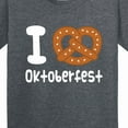 thumbnail image 4 of Inktastic Oktoberfest Pretzel Fun Holiday Youth T-Shirt, 4 of 5