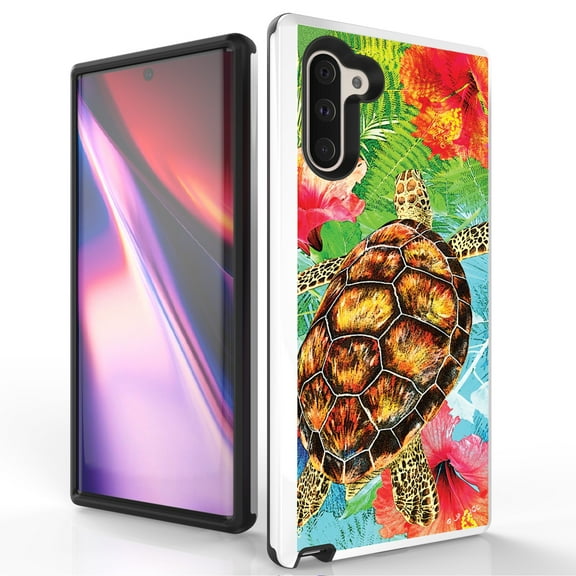 Duo Shield Slim Phone Case Suitable for Samsung Galaxy NOTE 10 - Maui Sea Turtle