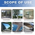 thumbnail image 3 of Foaming Glass Cleaner Spray, Streak-Free Ammonia-Free Cleaner With Microfiber Cloth, for Eyeglasses Mirrors Car Windows, 100ml Bottle, Includes 2 Cleaners and 2 Towels, Plastic Material, 3 of 9