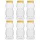thumbnail image 2 of 6pcs Bear Shaped Honey Bottles Candy Storage Jars Transparent Honey Containers, 2 of 5