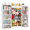 White, variant on VortinT Kids Bookshelf with 233L Stuffed Animal Zoo, 6-Tier Toy Storage Organizer, 10 Cubby Bookcase for Kids Room, Nursery, Playroom, White