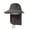 Dark Gray, variant on UPF 50 Wide Brim Bucket Hat, With Neck Flap Breathable Fishing Design, Summer Sun Protection Men Women Cap, Hat for Men Women Fishing Hiking Camping Summer