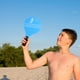 thumbnail image 2 of 1 juego de raqueta de bádminton para niños, juego de pelota de paleta para juegos al aire libre, juguete deportivo, volantes, raqueta y bolsa de transporte para niños y principiantes, 2 of 8