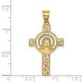 thumbnail image 3 of 14k Yellow Gold Laser Cut Charm, 3 of 5