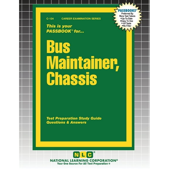 Career Examination Bus Maintainer, Chassis, Book 124, (Paperback)