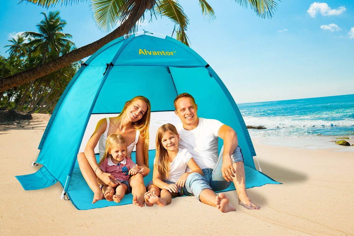Beach Tents Coolhut Beach Umbrella Outdoor Sun Shelter Cabana Pop 