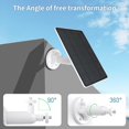 thumbnail image 4 of Cargador de panel solar de 5 W para Ring Doorbell con cable DFTIM de 13 pies, 4 of 7