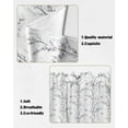 thumbnail image 6 of Floral Swag Valance Curtains Rod Pocket Kitchen Curtains Scalloped Window Treatment Valances Swag Curtains For Living Room 1 Pair 28" W X 36" L, 6 of 7