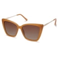 thumbnail image 3 of Gafas de Sol SOJOS SJ2206 Polaroid de Moda para Mujer en Naranja Lechoso, 3 of 5
