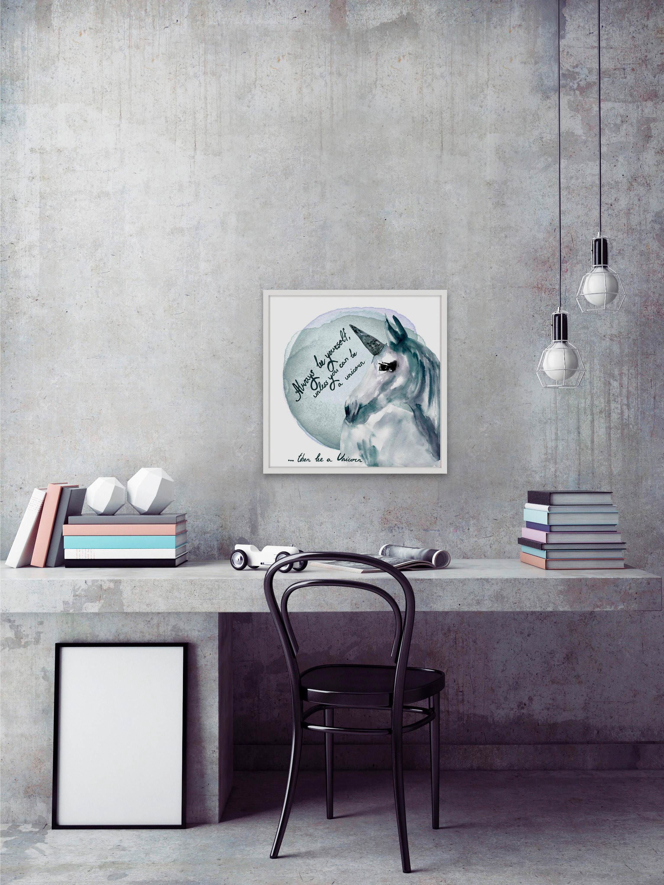 Always Be Yourself II Framed Painting Print