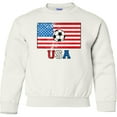 thumbnail image 2 of Inktastic USA Soccer Youth Sweatshirt, 2 of 4