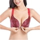 thumbnail image 4 of Hebilla frontal con estampado de leopardo para mujer sin anillo de acero ropa interior de sujetador Sexy sin rastro Fridja nalpqowj31774, 4 of 4