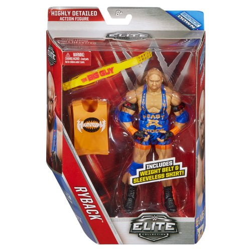 WWE Ryback Elite 24 Entrance Shirt & Chair Wrestling Action Figure Kid Child Toy 