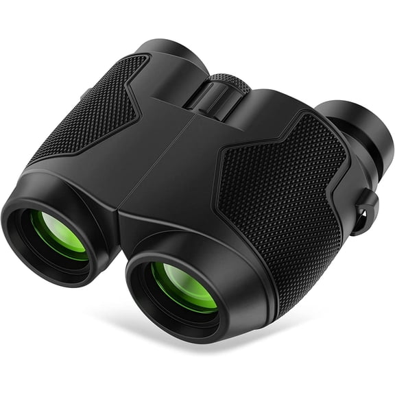 Yezivo 10x25 Binoculars for Adults,Kids, Compact Binoculars for Day and Night, Binoculars for Bird Watching Travel Sightseeing Hunting Wildlife Watching Outdoor Sports Games Concerts