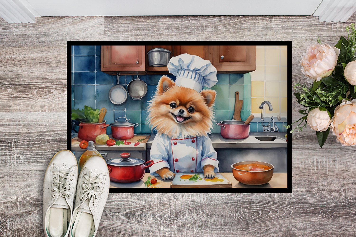 Yorkie Yorkshire Terrier The Chef Doormat