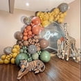 thumbnail image 1 of Jungle Forest Balloons 174 Pieces Green Birthday Arch Kit Leaves Party Garland Decoration Tropical Palm Tree Confetti Latex Balloons Boys Girl Safari, 1 of 5