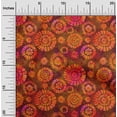 thumbnail image 1 of oneOone Cotton Poplin Brown Fabric Batik Sewing Craft Projects Fabric Prints By Yard 42 Inch Wide - FO, 1 of 4