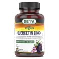 thumbnail image 1 of Suplemento DEVA de quercetina vegana 500 mg + 25 mg de zinc 90 tabletas, 1 of 4