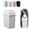 White, variant on IAJFHAFS Kitchen Can with Swing Top Lid, 5.6 Gallon Slim Waste Bin Sturdy Garbage Can Medium Recycling Bin for Office, Bathroom, Under Counter, Dorm, Bedroom (Green)