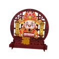 thumbnail image 4 of jifeng Chinese Lunar New Year Table Decoration Centerpiece Lightweight Table Topper Nodding Head, 4 of 9