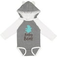 thumbnail image 3 of Inktastic Baby Bear, Little Bear, Bear Cub - Blue Brown Boys Long Sleeve Baby Bodysuit, 3 of 5