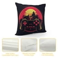 thumbnail image 4 of GOSMITH  Red Signs Board Do Not Disturb Throw Pillow Cases Vintage Cushion Covers Gamer at Work with Gamepad Decorative Home Sofa Standard Pillow Shams, 4 of 5